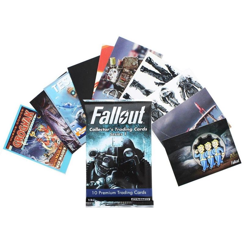Dynamite Entertainment Fallout Trading Cards Series 1 Foil Pack