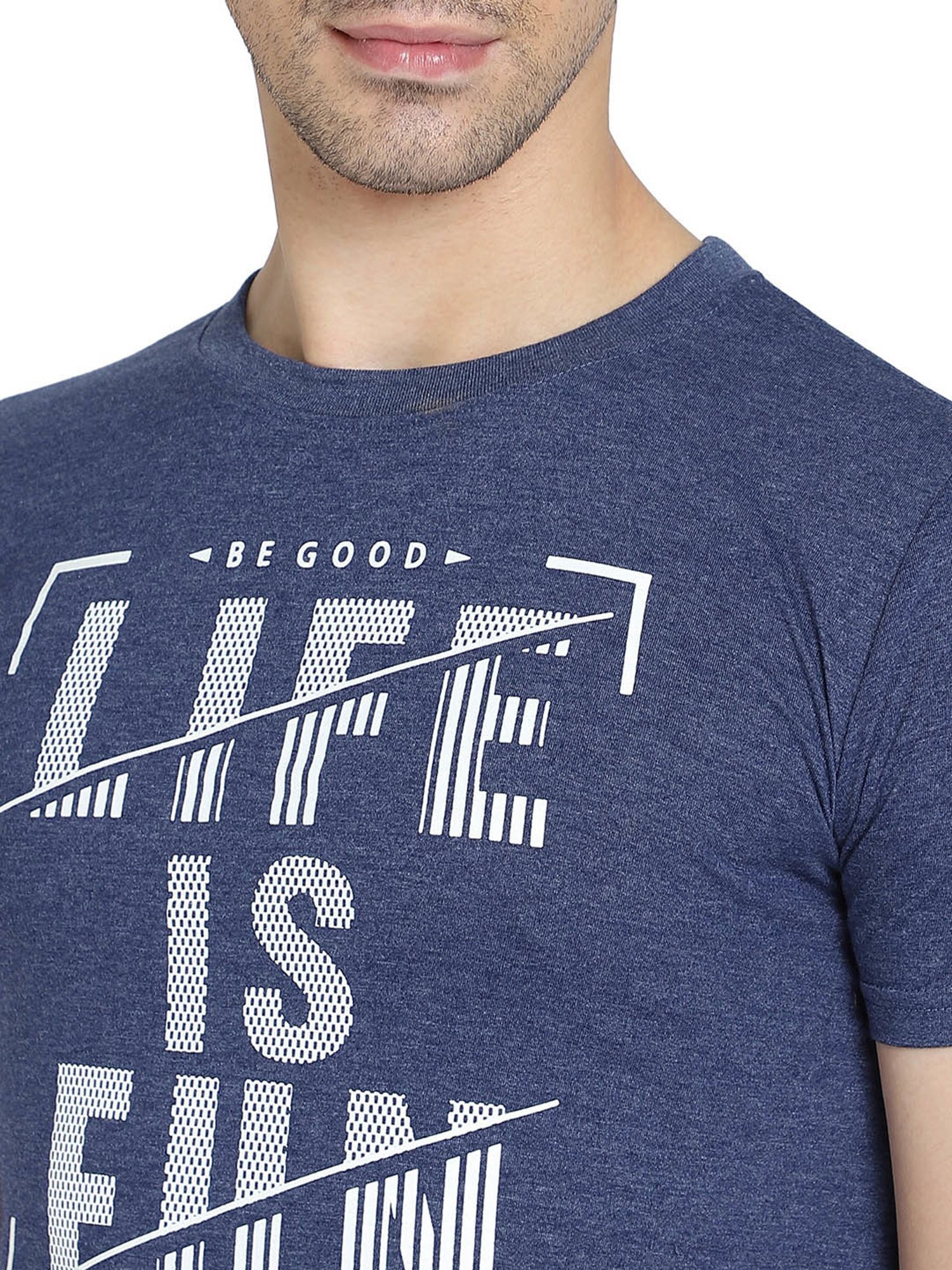 Dyca Navy Crew T-Shirt