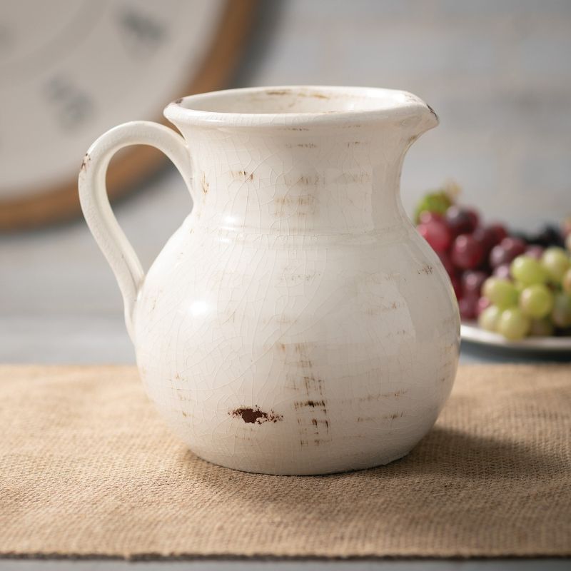 Blue Rose Polish Pottery Lilac Garden Small Bud Vase