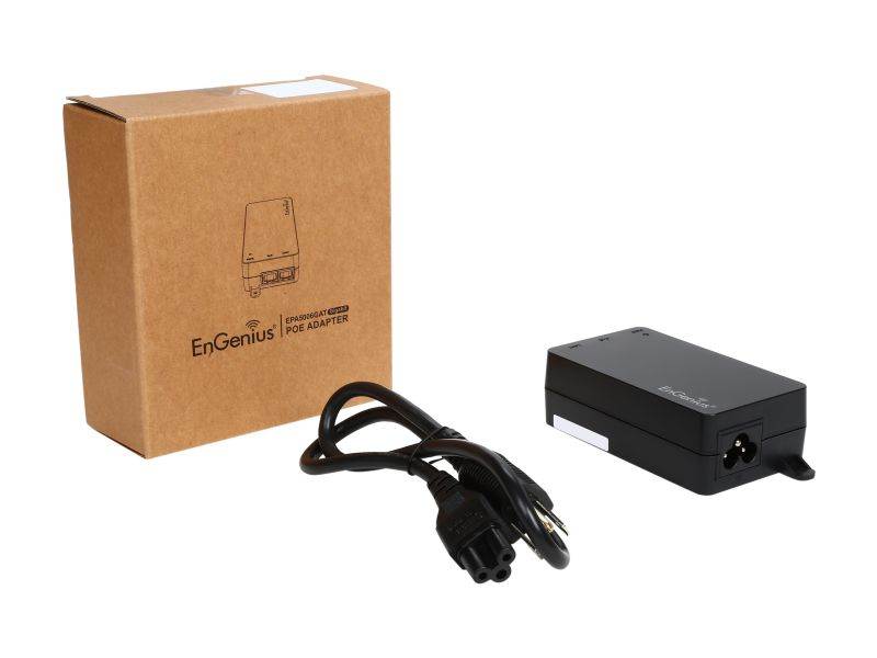 EnGenius EPA5006GAT 802.3at / af Compatible Gigabit Single Port PoE Adapter