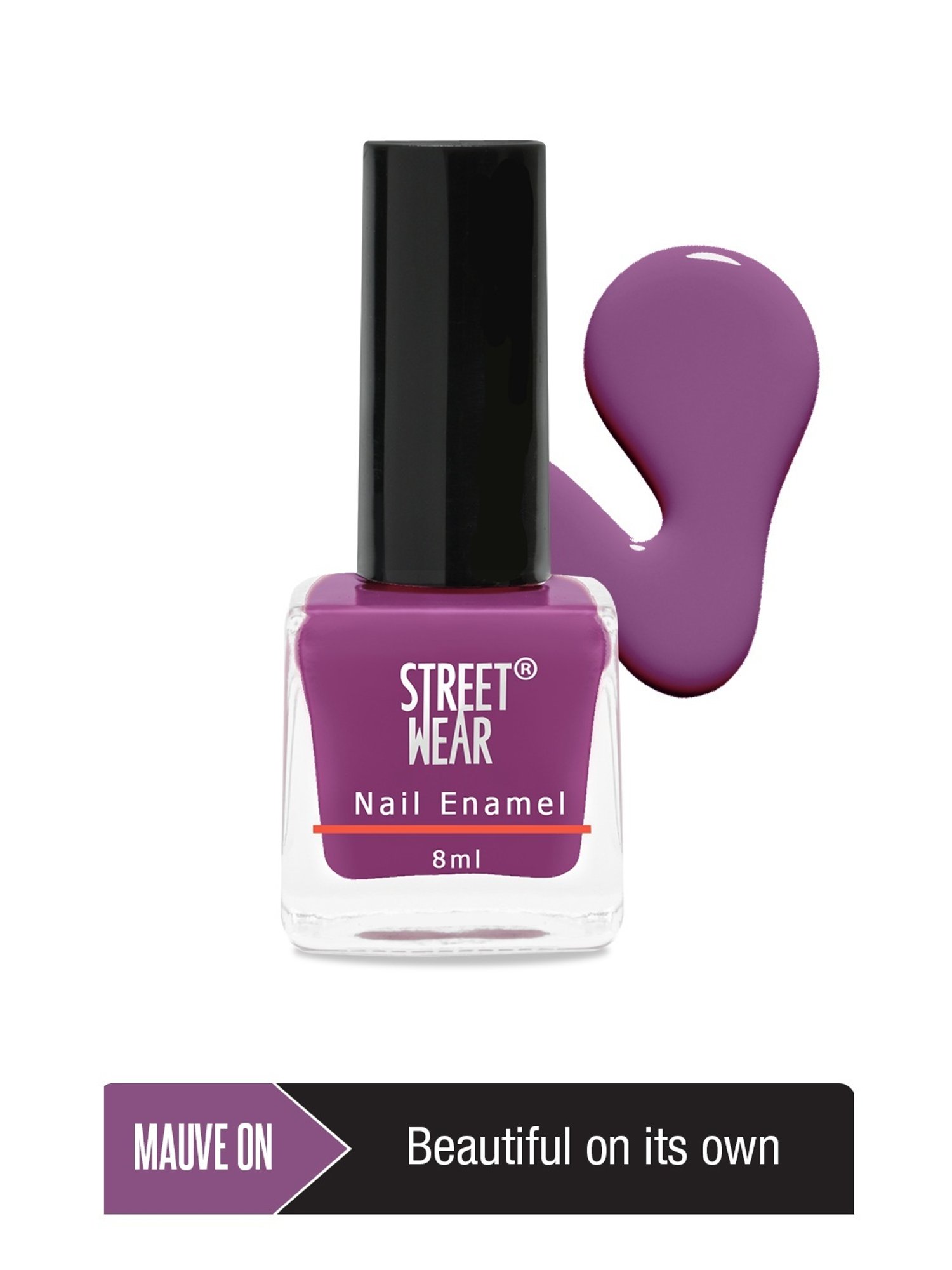 Street Wear Gloss Nail Enamel Mauve On - 8 ml