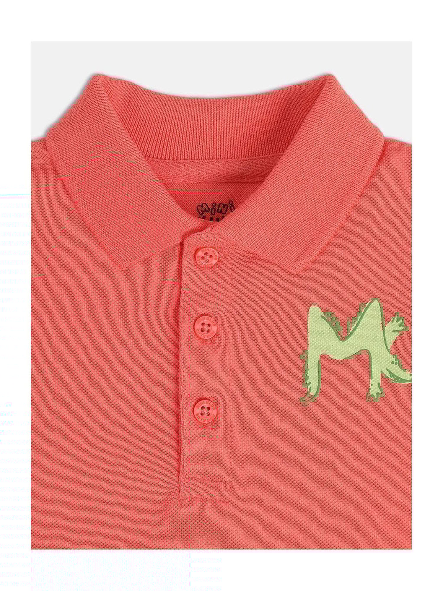 Ed-a-Mamma Baby Green Printed T-Shirt