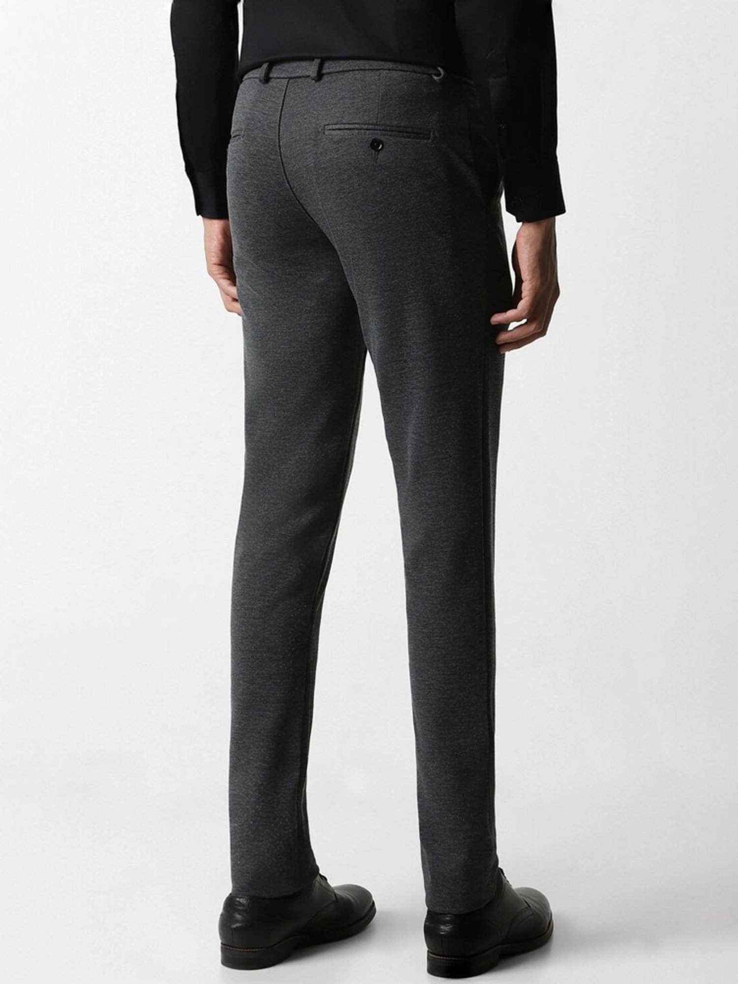 Van Heusen Grey Slim Fit Trousers