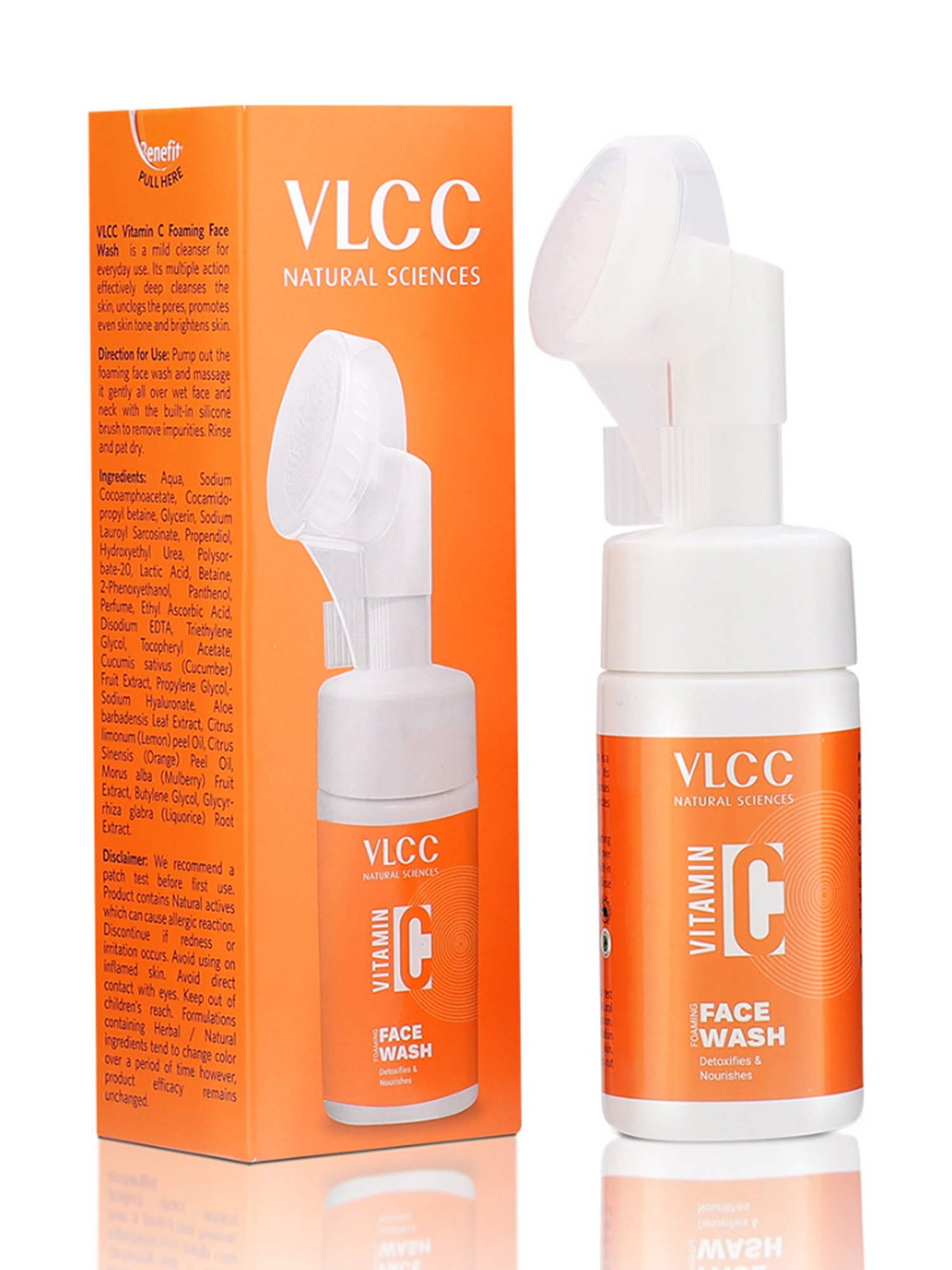 VLCC Vitamin C Foaming Face Wash - Pack of 2