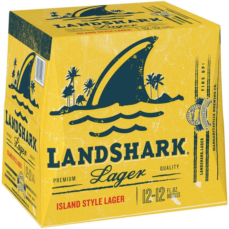Landshark Island Style Lager Beer - 12pk/12 fl oz Bottles