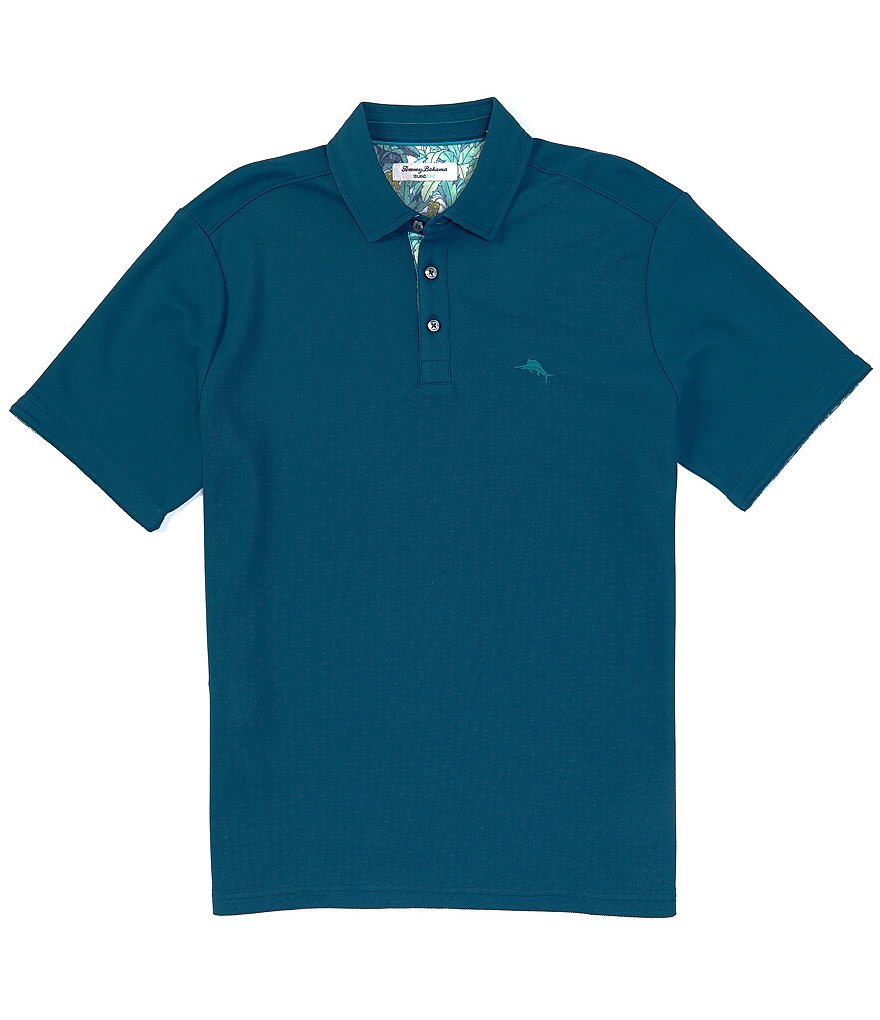 Cutter & Buck Big & Tall Prospect Textured Performance Stretch Short-Sleeve Polo Shirt