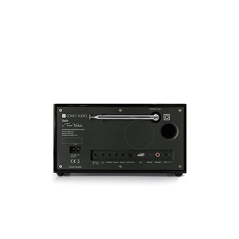 Solo - Wireless Music System with Internet Radio, Spotify Connect, Wi-Fi, FM, and Bluetooth - Piano Black