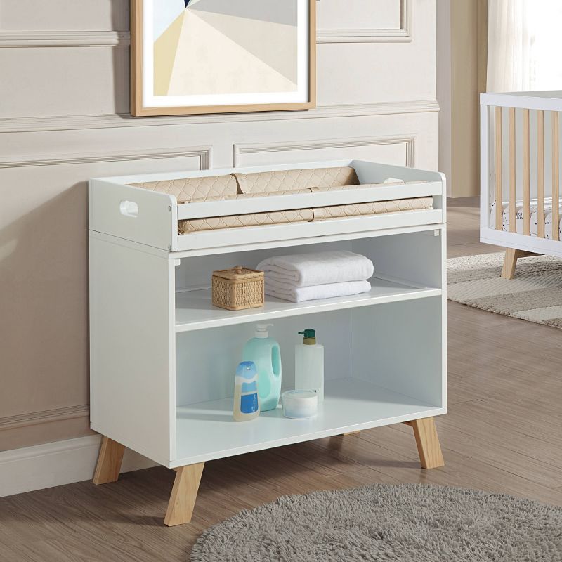 Rowan Valley Arden Grey Changing Table Topper for Dressers