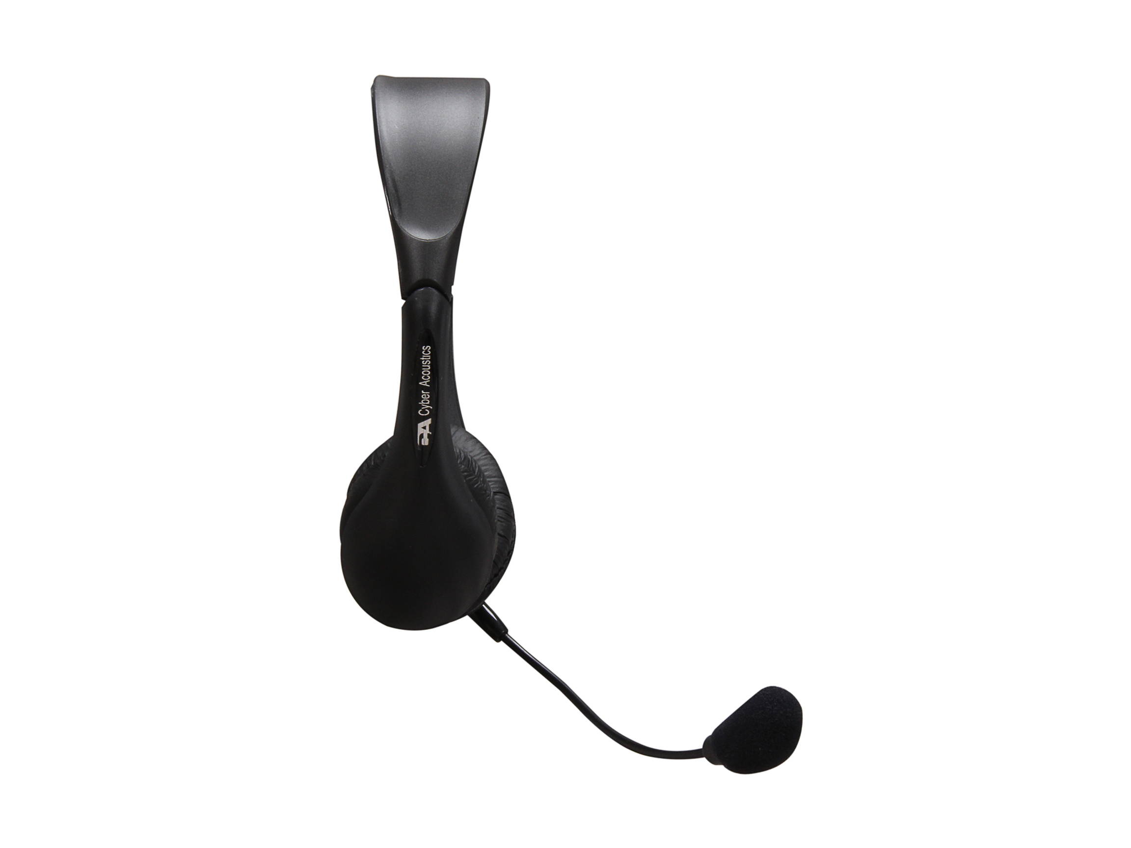 Cyber Acoustics AC-400MV Supra-aural Speech Recognition Stereo Headset and Boom Mic