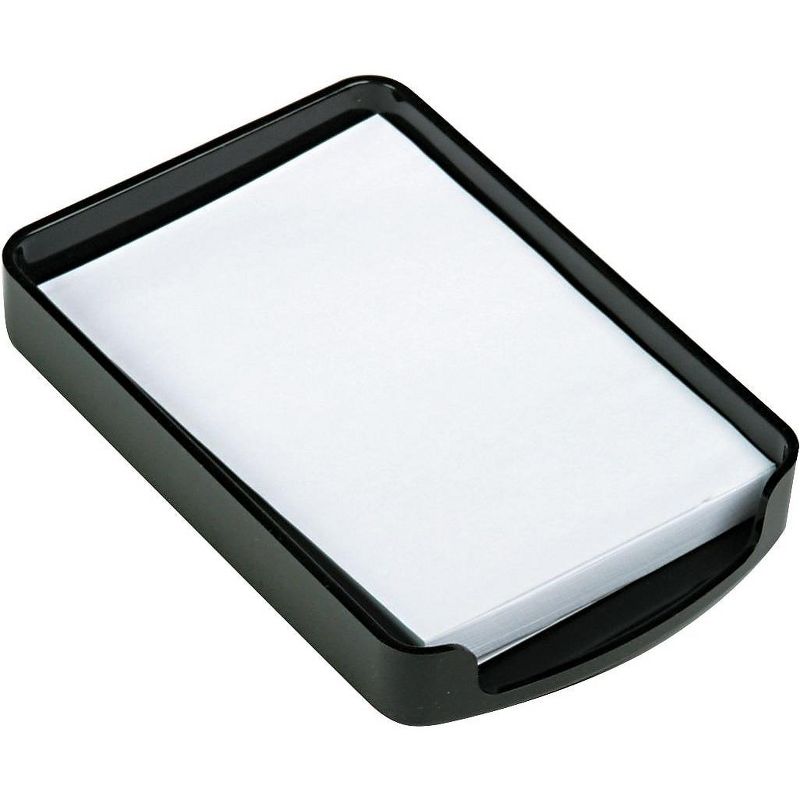 Officemate 2200 Series Memo Holder Plastic 4w x 6d Black 22362