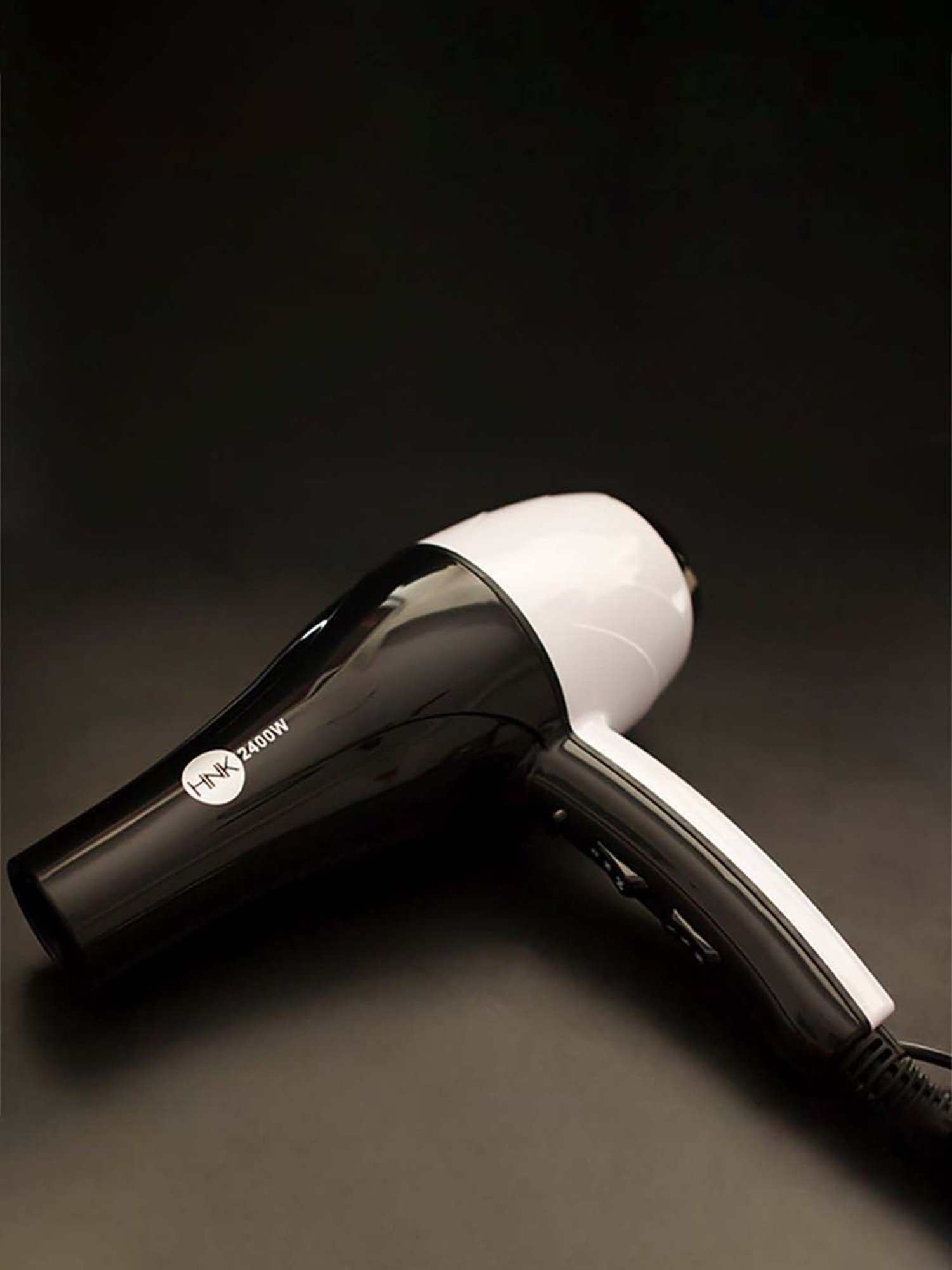 HNK Turbo 2400W Hair Dryer (Black and White)