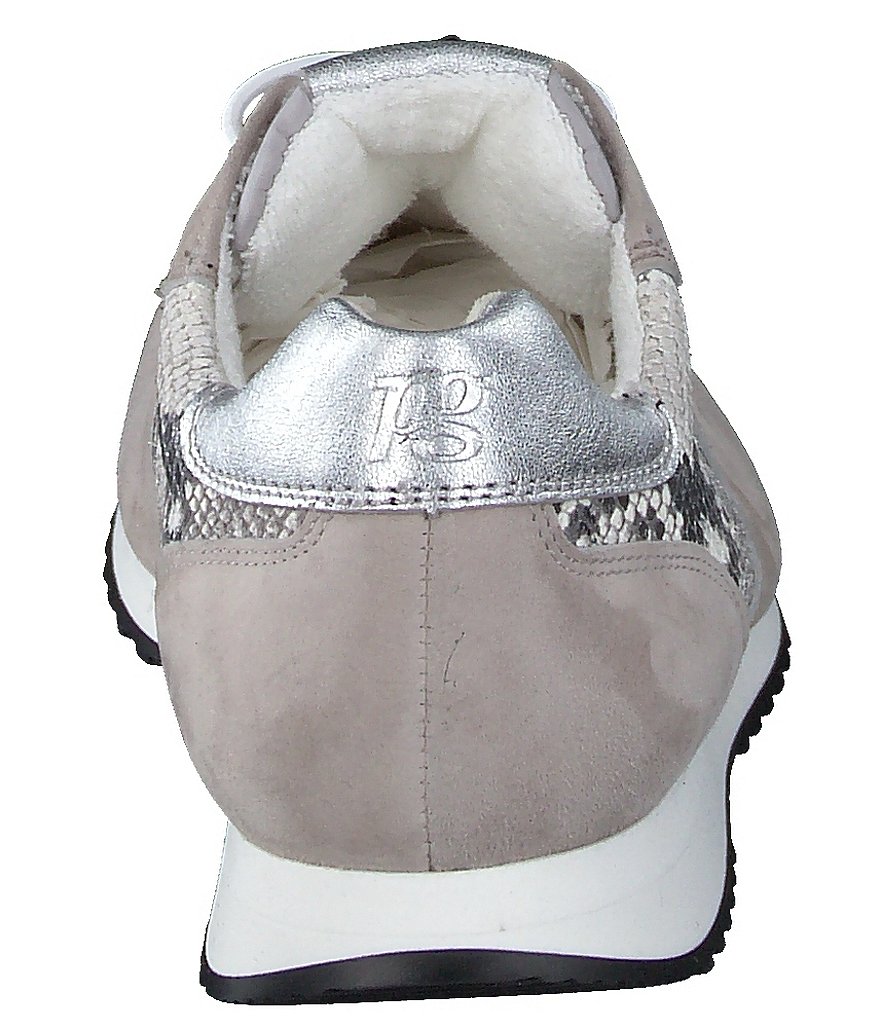 Paul Green Elvis 2021 Leather and Snake Print Sneakers