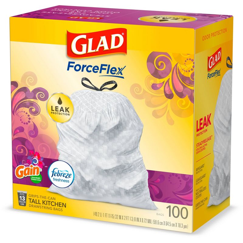 Hefty Strong Extra Large Drawstring Trash Bags - 33 Gallon - 26ct