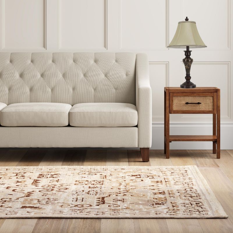 25" x 34" Marble Table Lamp Bronze - J.Hunt