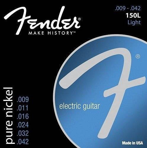 3 sets of fender 150l pure nickel ball end 942 light electric guitar strings