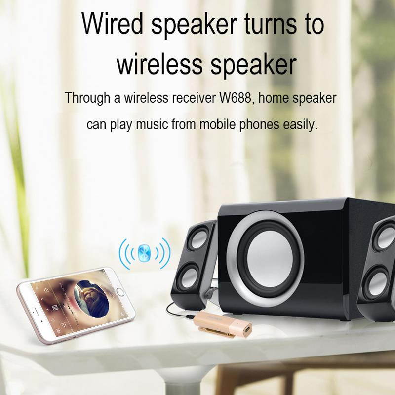 Fineblue W688 Bluetooth earphone Sport Bluetooth 4.1 Wireless HiFi Business Collar Clip-on Bluetooth Stereo Music headset (Black)