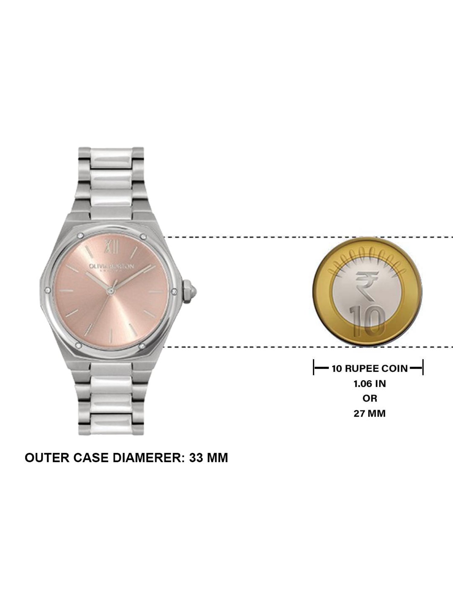 Olivia Burton 24000071 Hexa Analog Watch for Women