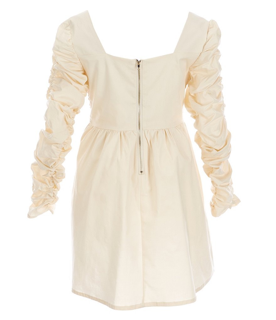 Rare Editions Big Girls 7-16 Tie-Dye Pleated Chiffon Maxi Dress