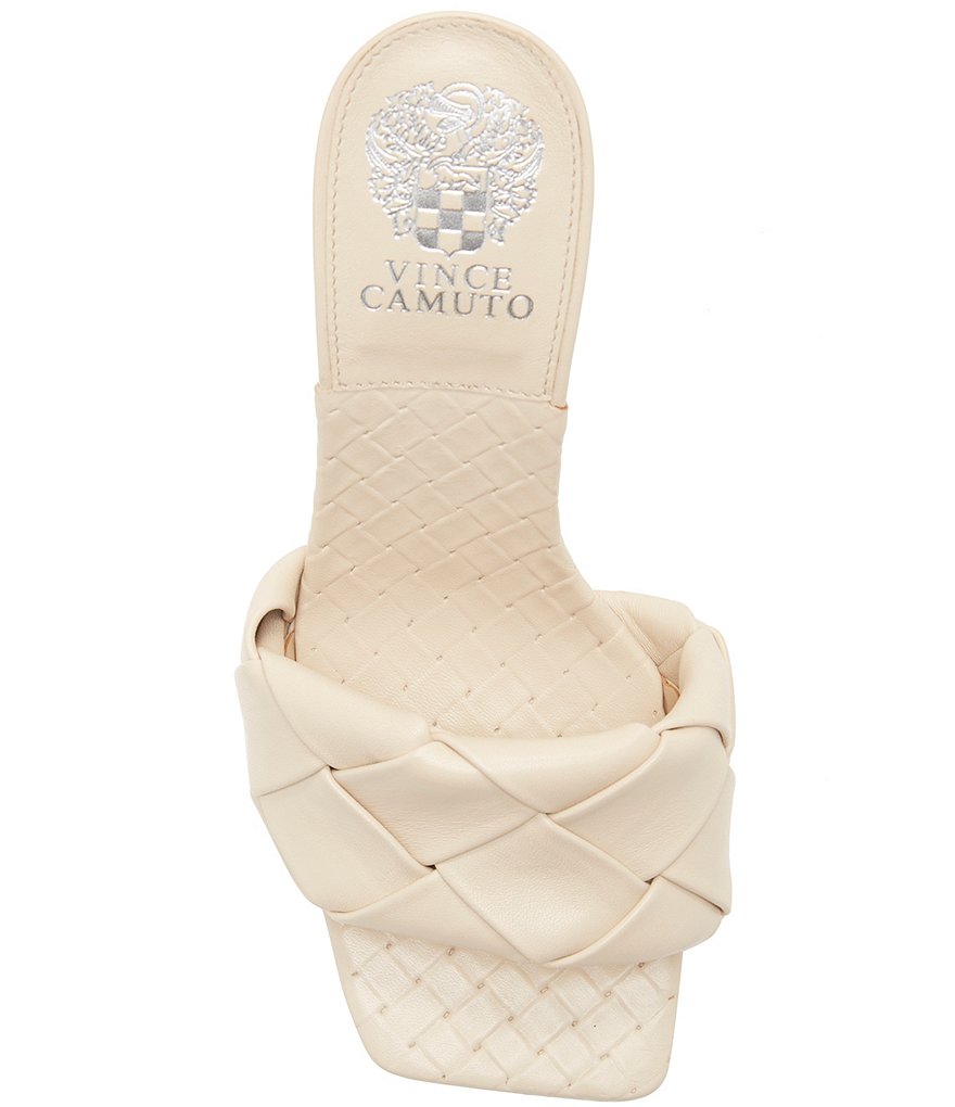 Vince Camuto Brelanie Woven Leather Dress Mules