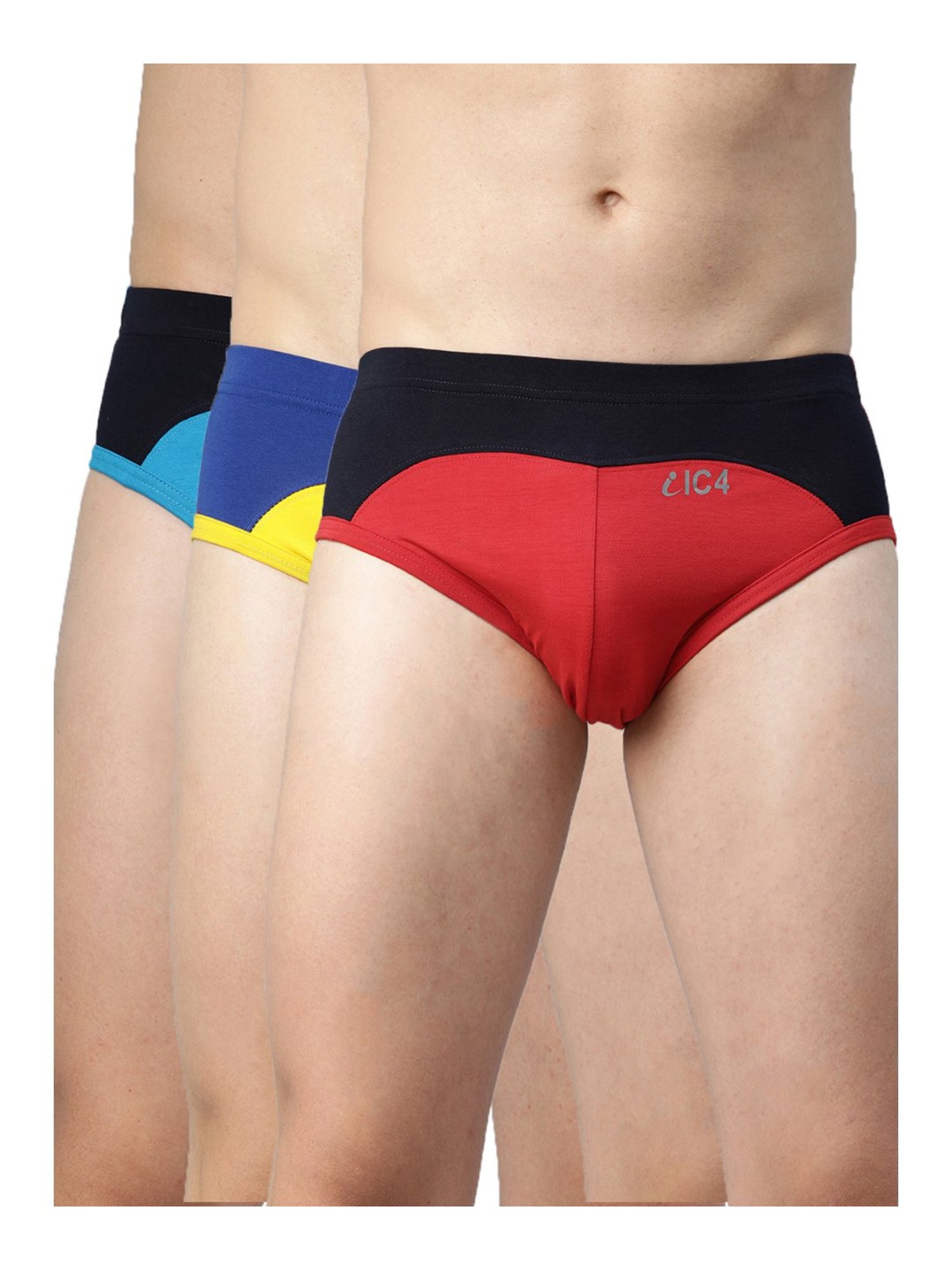 IC4 Multicolor Briefs - Pack of 3