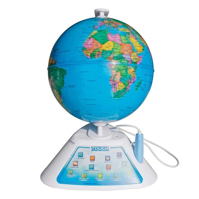Oregon Scientific SG268 SmartGlobe Discovery Interactive Education Globe (White)