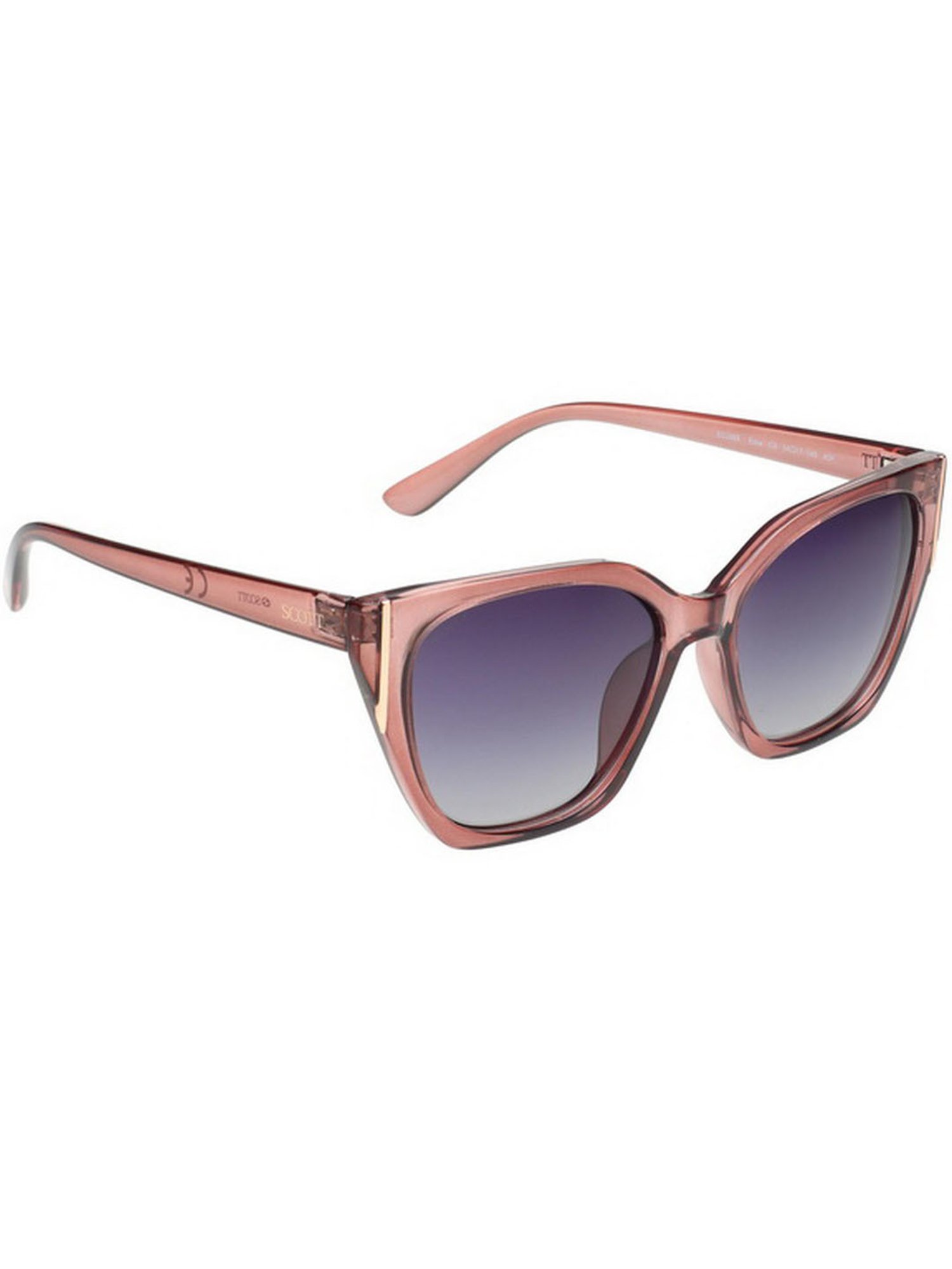 SCOTT Grey Square UV Protection Sunglasses for Women