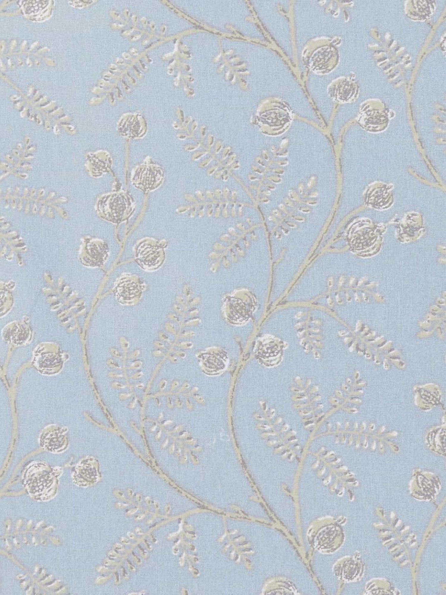 Living Scapes by Pantaloons Blue Blend Bedsheet With 1 Pillow Cover