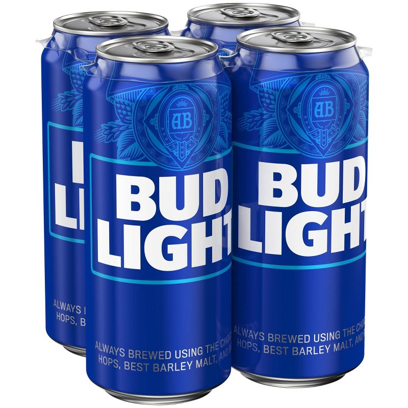 Bud Light Beer - 4pk/16 fl oz Cans