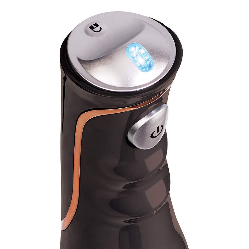 Crux 14790 Small Cordless Immersion Blender Hand Held Stick Mixer Wand, Black