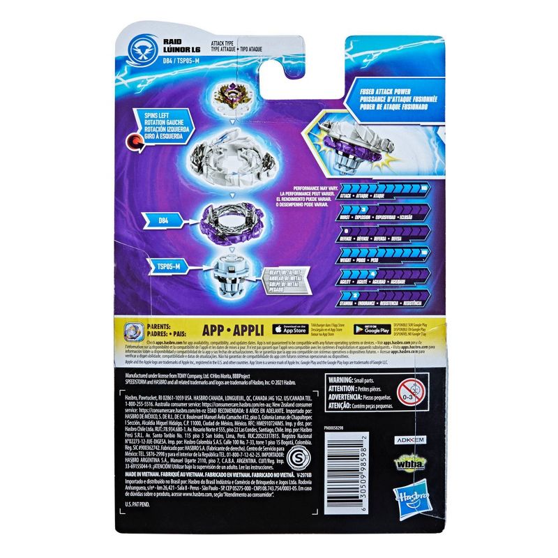 Beyblade Slingshock Driger F and HS Zone Balkesh