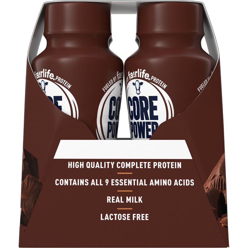 Core Power Chocolate Protein Shake - 4pk/8 fl oz Bottle