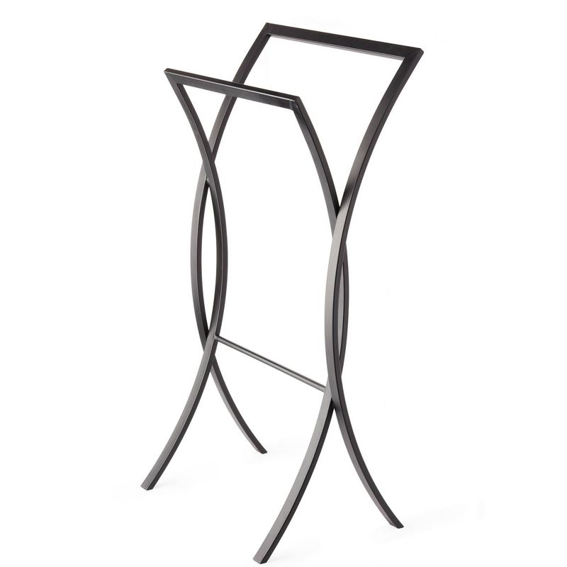 Onda Double Towel Stand Matte Black - Better Living Products