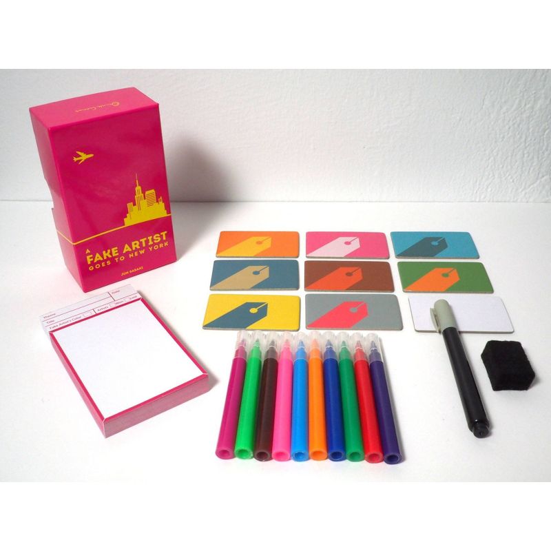 Fake Artist Goes to New York Board Game