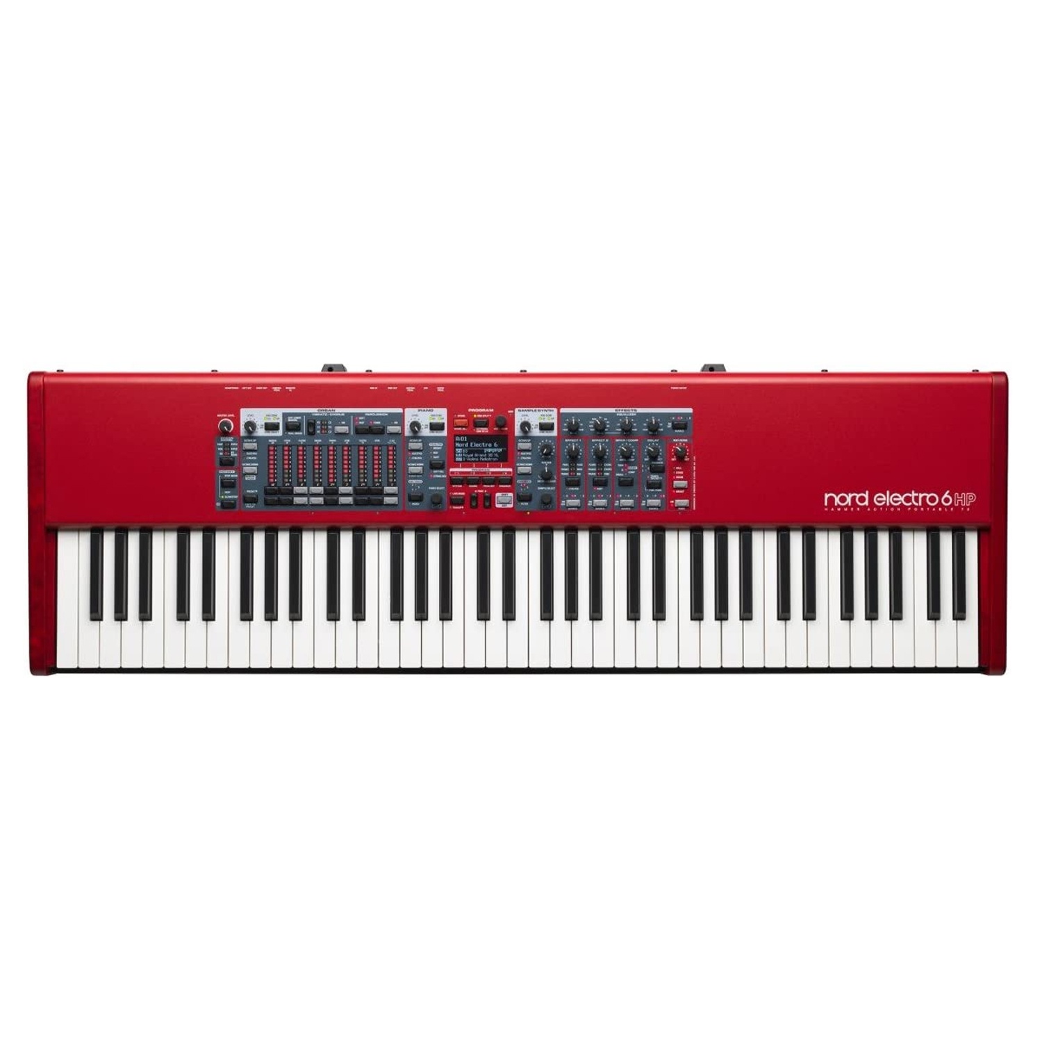Nord Electro 6HP Keyboard with 73-Key Hammer-Action Keybed and Nine Drawbars