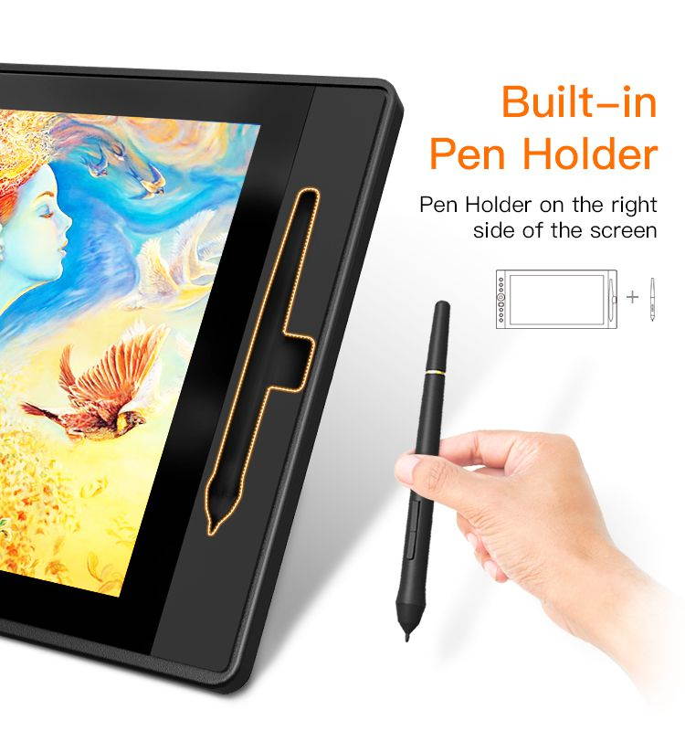 VEIKK P05 Digital Battery-Free Pen for VEIKK VK640 and VK1200 Drawing Display and Tablet