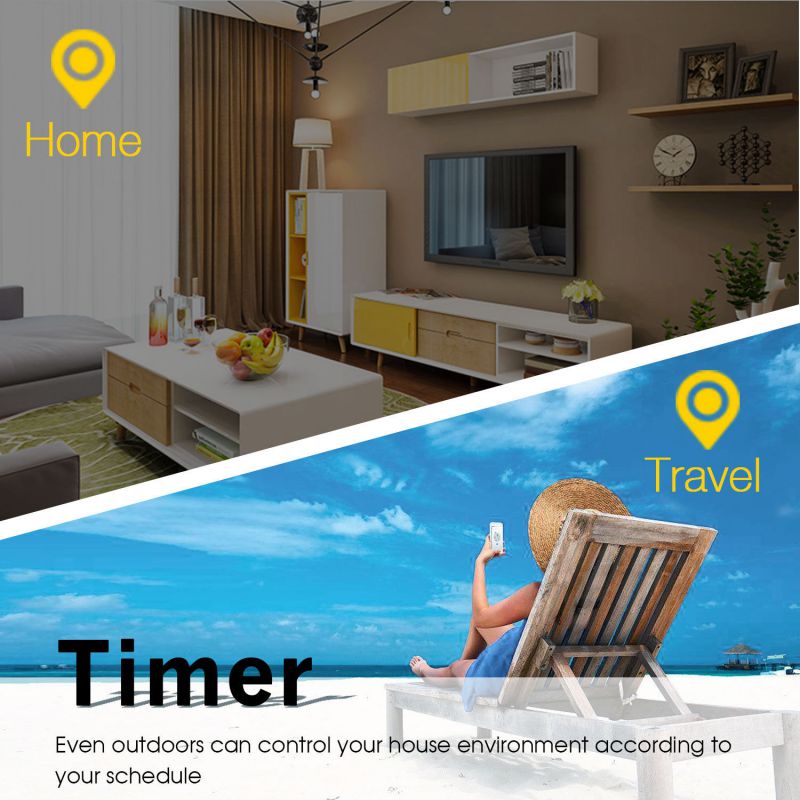 4 Pack WiFi Smart Plug APP Remote Control Timer Outlet Wireless Socket US Plug