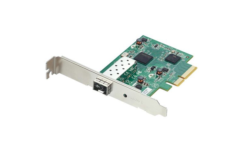 D-Link 10 Gigabit Ethernet SFP+ PCI Express Adapter - PCI Express x4 - Optical Fiber