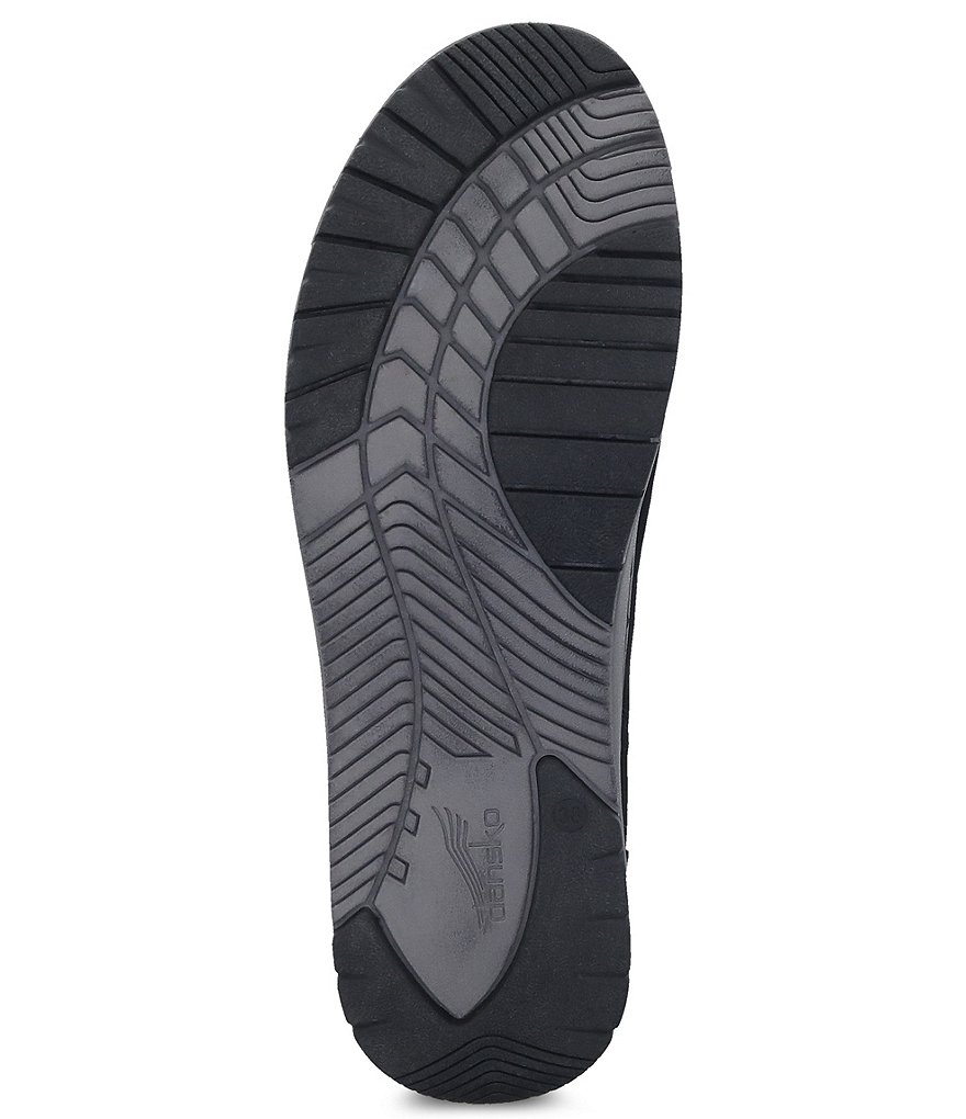 Dansko Lizette Waterproof Nubuck Leather High Top Slip-On Sneakers