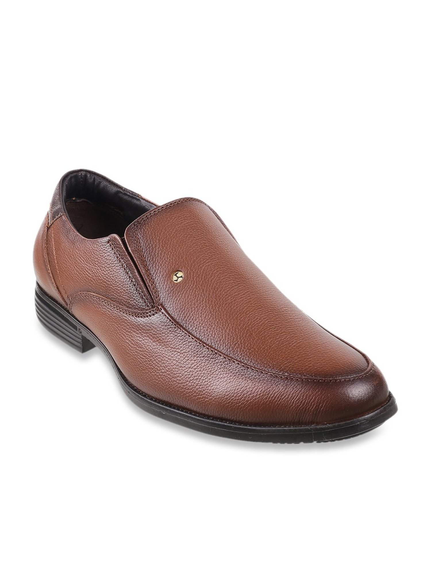 Mochi Men's Tan Formal Moccasins