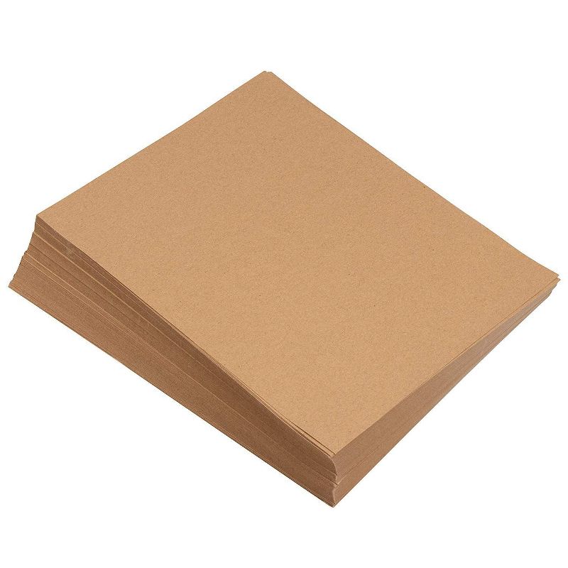 Pipilo Press 200-Pack Pipilo Press Printable Natural Kraft Paper for Scrapbooking 8.25 x 11.65 in