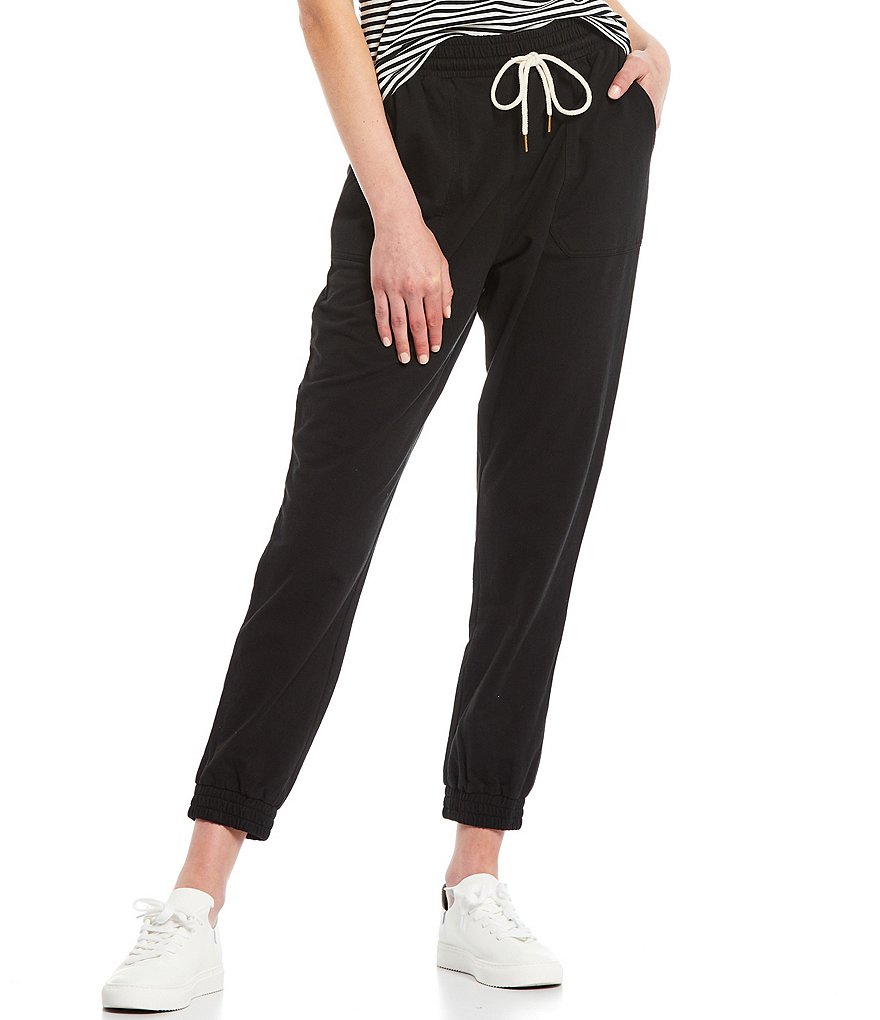 A Loves A Athleisure French Terry Knit Jogger Pant