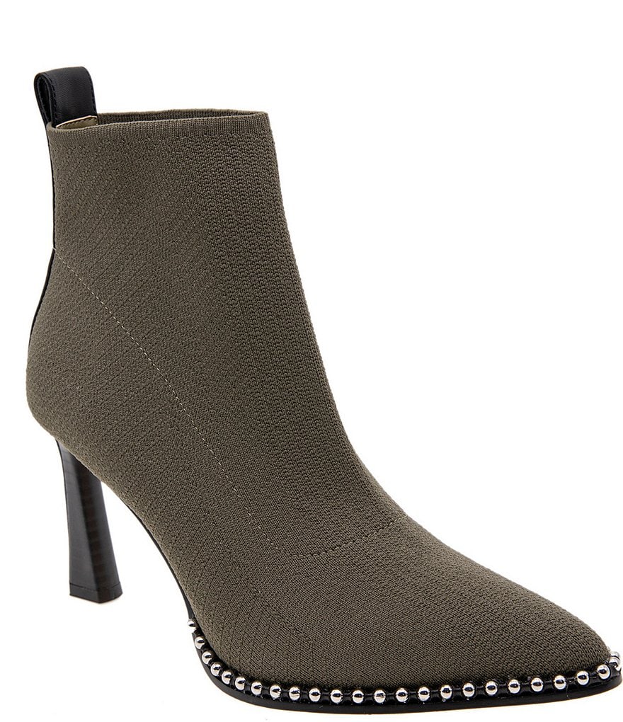 BCBGeneration Beya Flyknit Studded Sock Booties