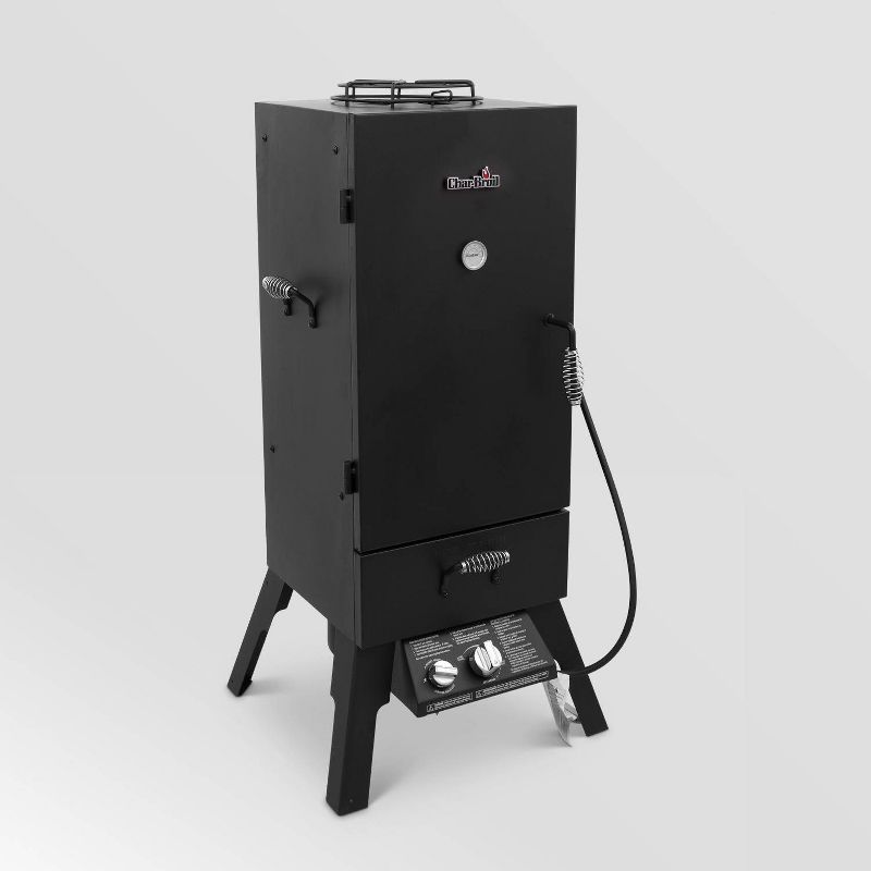 Dyna-Glo Wide Body Vertical Offset Charcoal Smoker Model DGO1890BDC-D