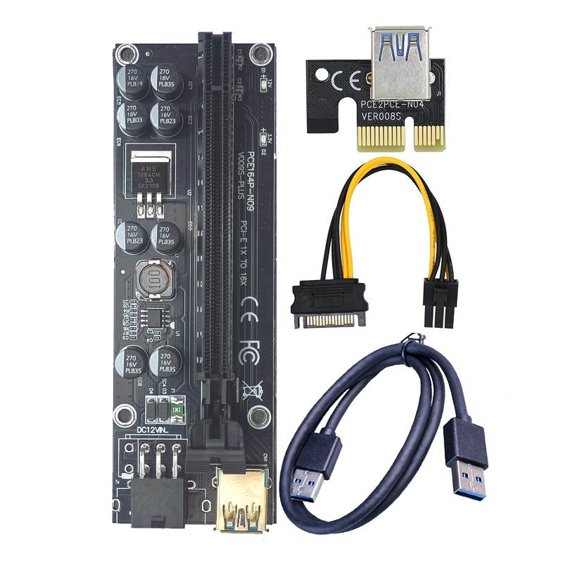 iStarUSA DD-666-2U-M 2U PCIe x16 to PCIe x16 Riser Card Middle Position