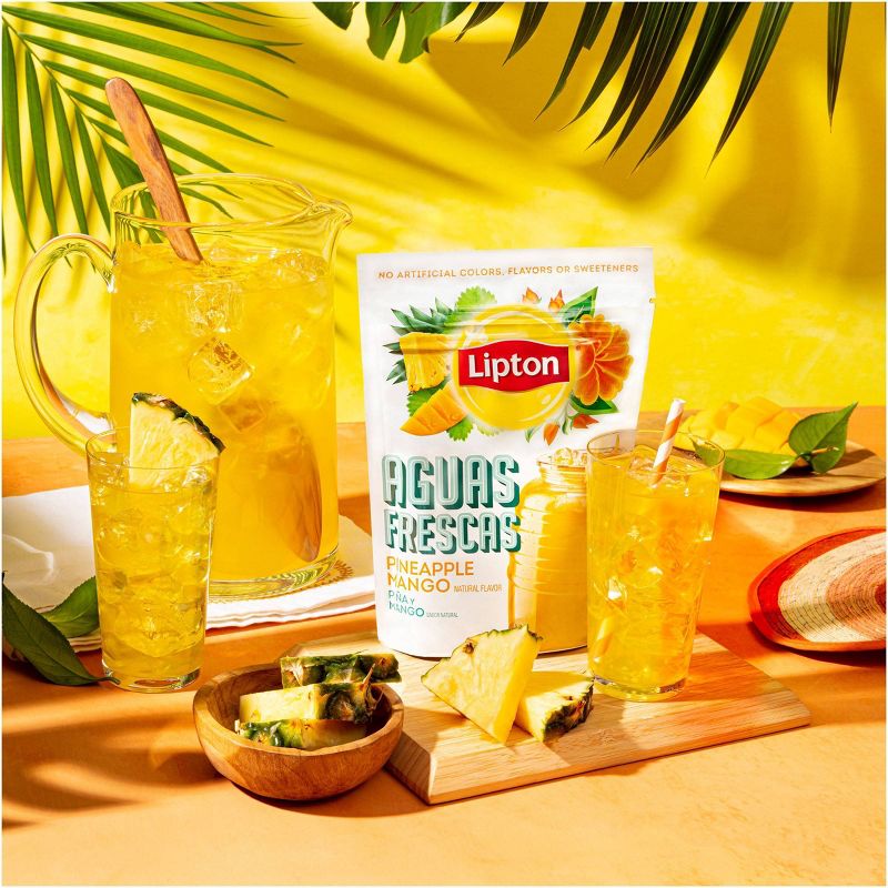 Lipton Aqua Frescas Pineapple Mango Tea Mix - 10qt