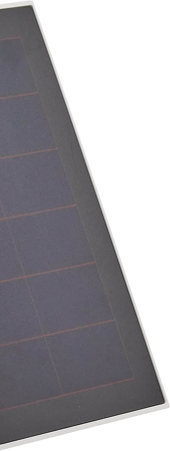 Arlo Certified Accessory - Essential Solar Panel Charger - Weather Resistant 8 ft Power Cable Adjustable Mount Only Compatible with Arlo Essential Cameras White - VMA3600