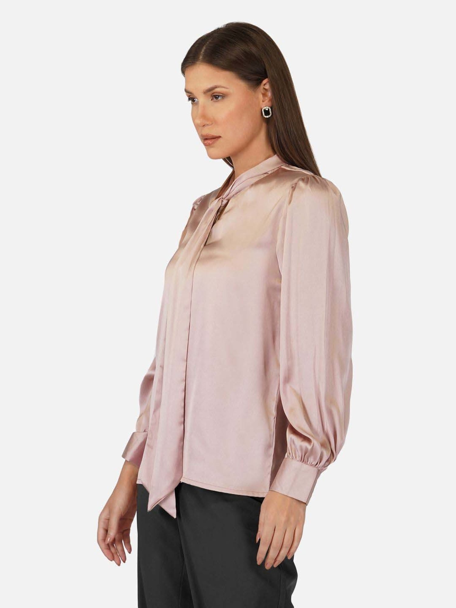 PURYS Pink Regular Fit Top