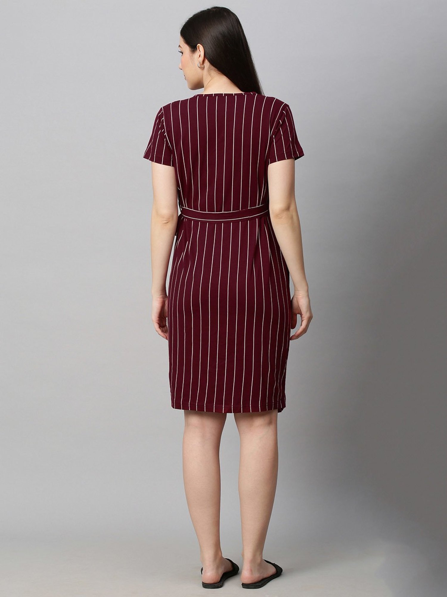 Mine4Nine Multicolor Printed Maternity Kurta