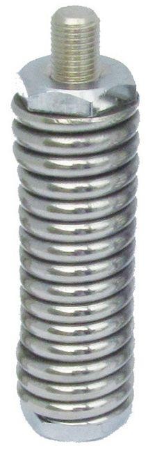 MFJ-7763 3/8-24 SS 3" Spring Adaptor Mount For 60" Tall Whip Antennas