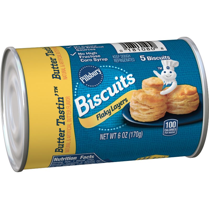 Pillsbury Grands! Jr. Golden Layers Butter Tastin' - 6oz/5ct